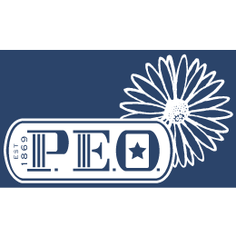 P.E.O. logo