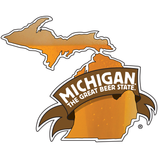 Michigan the Great Beer State logo